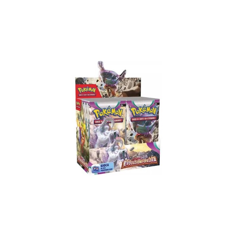 Pokemon - Scarlatto e Violetto - Evoluzioni a Paldea - Box 36 Booster (ITA)